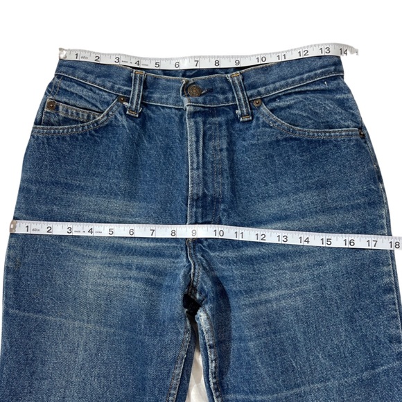 Vintage 70s Levi’s 214 RARE White Tag orange tab High Rise Size Vintage 11-W 28 - Picture 8 of 11